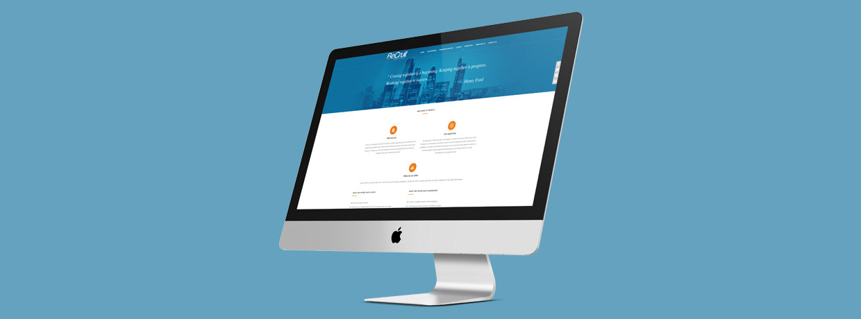 Eric Tadros design webdesign site internet responsive agence recrutement londonienne
