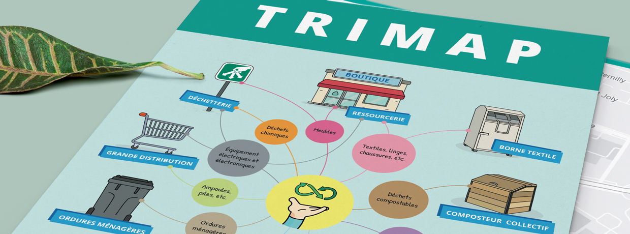 Communication tri trimap guide de tri Paris